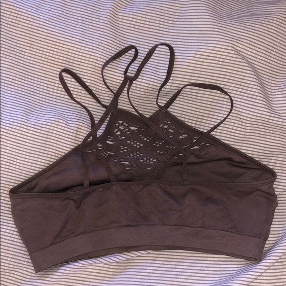 Gray/purple Victoria’s Secret bralette - Picture 3 of 4